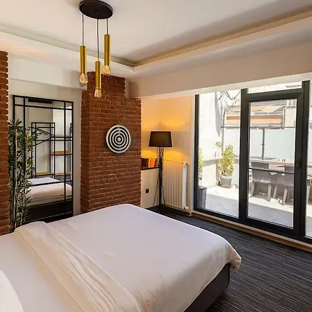 Guestport No 5 Luxury Suite, Galata Tower View, Terrace